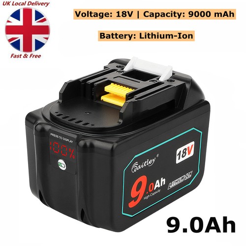 Bl1890 18v 9000mah ion - 18v, li-ion
