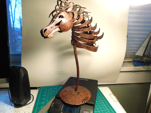 Handmade rustic metal - rustic, horse