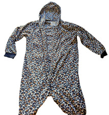 Leopard 0nesie Fleece One-piece Pyjamas Unisex Medium Costume Fancy dress