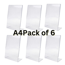 A4 Acrylic Counter Poster