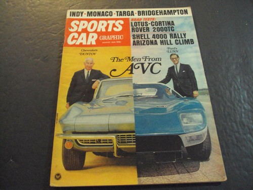 Sports car graphic - graphic, 1966
