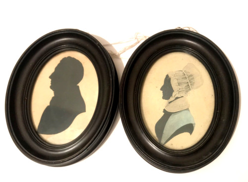Antique miniature portrait - antique,