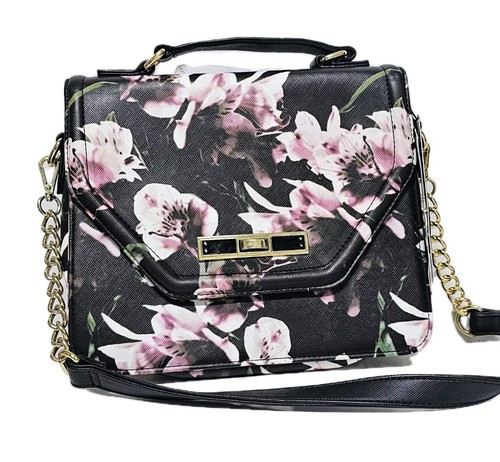 Coast black with lilac floral - black,