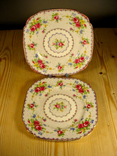 Royal Albert Petit Point China TWO Side Plates