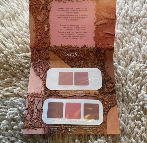 Benefit made blush - ya, card