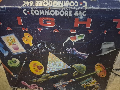 Commodore c64 computer with - c64, x