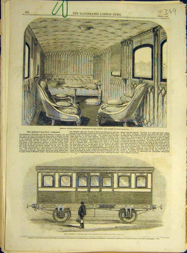 Old antique print 1861 royal - antique,
