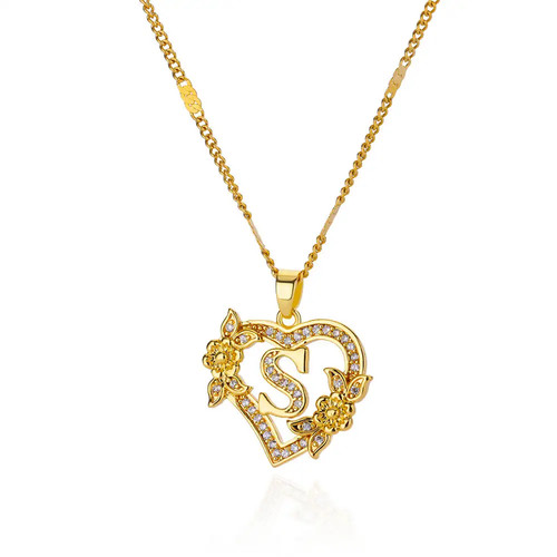 Women heart initial letter - women,
