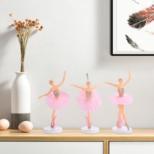 3 Pcs Plastic Ballerina