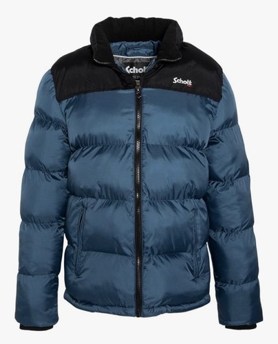 Mens steel blue schott nyc - mens,