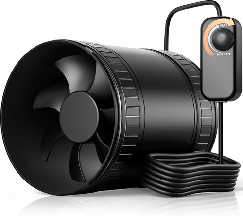 Inch compact inline duct fan - 4,