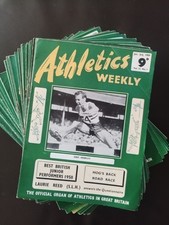 Athletics Weekly 1959 Full year  MAGAZINES