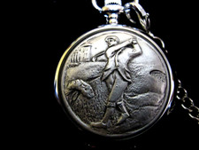 GOLF GOLFER POCKET WATCH