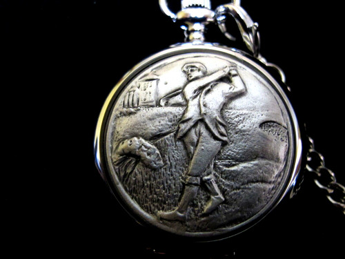 Golf golfer pocket watch - golf,