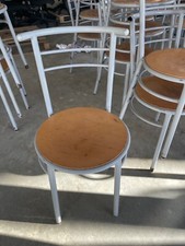 Stackable Heavy Duty Metal Chairs.