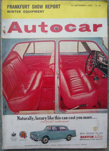Autocar sunbeam - 1963),