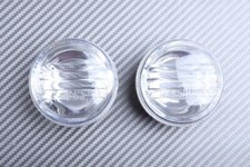 Pair White Clear Rear Turn