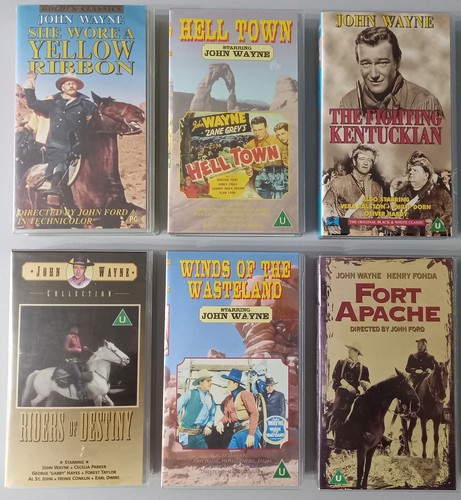Bundle six vhs western - bundle,