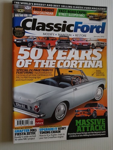 Classic ford magazine - magazine, january