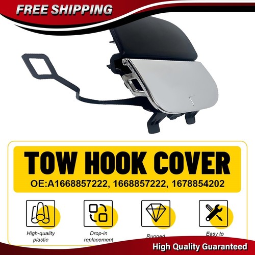 Front bumper tow hook cover - bumper,