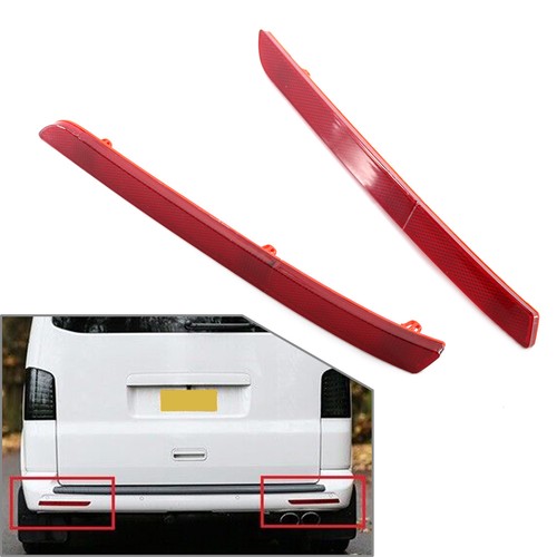 Rear bumper reflector tail - rear,
