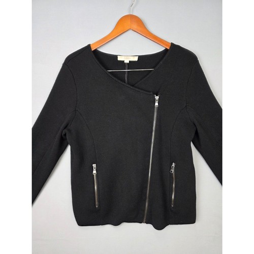 Loft black asymetrical moto - loft,