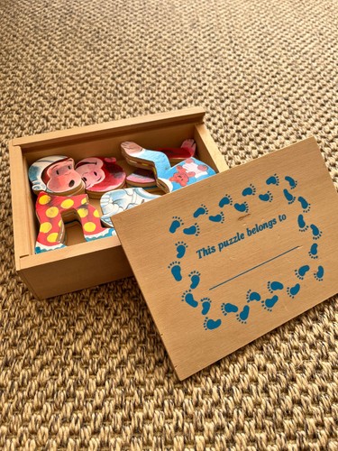 Curious george wooden - george,
