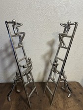 Two Plutus Modern Metal Ladder