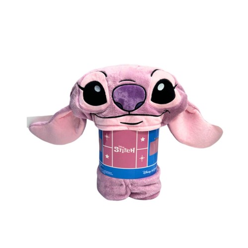 Stitch angel hooded blanket - angel,