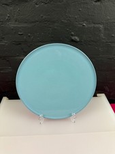 Denby Colonial Blue Round Flat Pizza Cake Cheese Serving Platter Plate 32 cm