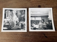 Vintage 1962 Real Photographs Southport Fairground Rides Train Children Seaside