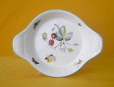 ROYAL WORCESTER Strawberry Fair Porcelain Gratin Dish Flameproof Tableware Home