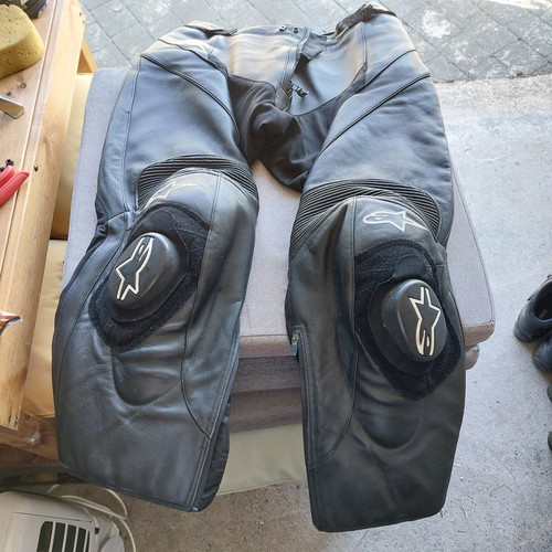 Alpinestars leather track - leather,