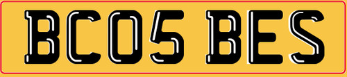 Bess registration number - registration,