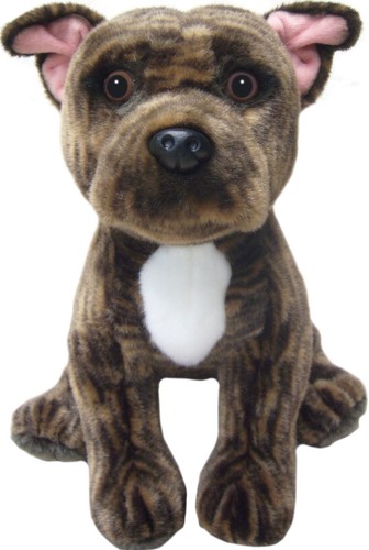 Brindle staffordshire bull - 12",