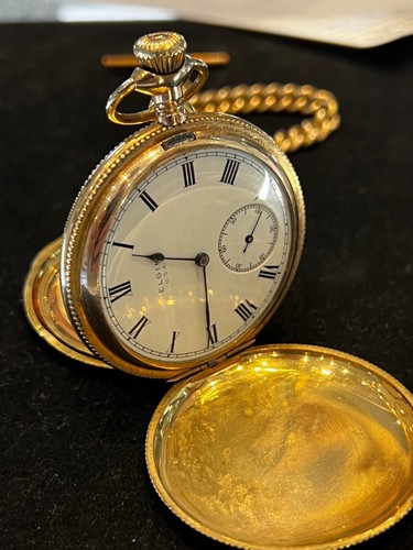 Antique elgin hunter - elgin, mens
