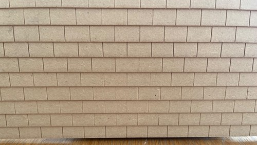 Dolls house mdf roofing - dolls, 1:12