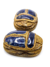 Set of 2 Egyptian Scarab