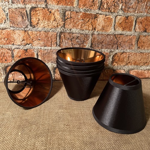 Black lamp shades - black,