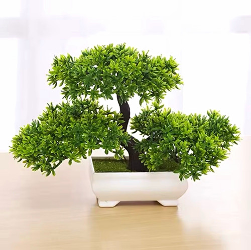 Artificial bonsai tree potted - bonsai,