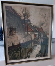 Flemish Village &canal By