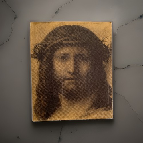 Antique style religious - religious, christ