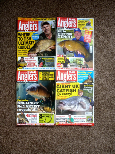 Anglers mail magazines - 4, x