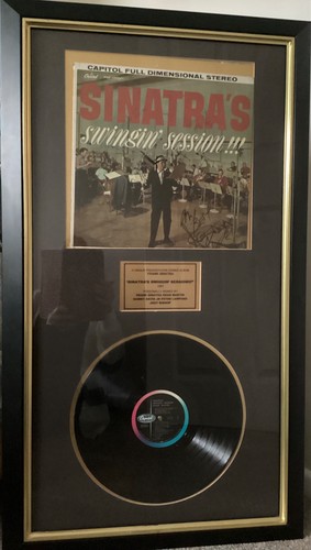 Signed rat pack frank - rat, sinatra