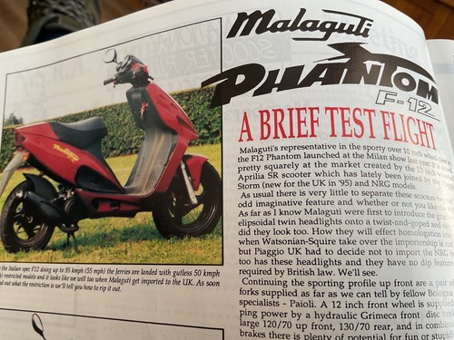 Malaguti phantom scooter - malaguti,