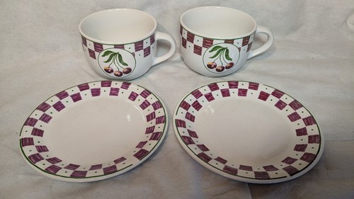 Two vintage large coffee - large, coffee/tea