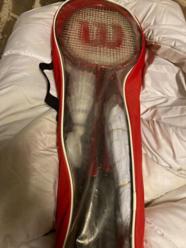 Wilson tennis racket - wilson, red/black