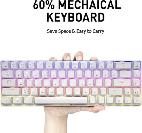 Wired gaming keyboard - 60%,