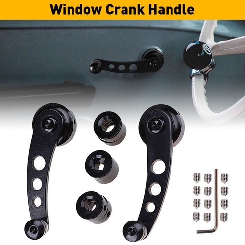 Black billet aluminum window - black,