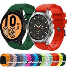 Watch Strap For Samsung Smart Watch 3/4/5/6/7 FE Silicone Fitness Wrist Band